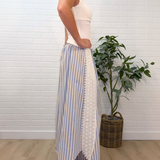Paisley Print Palazzo Pants