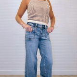 Mr Crop Wide Denim