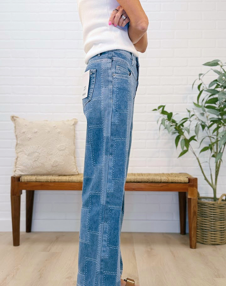 Hr Wide Leg Denim