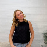Elaine Eyelet Top