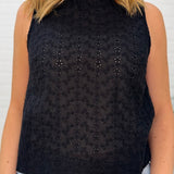 Elaine Eyelet Top