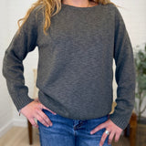 Classic Cut Cotton L/s Sweater Top