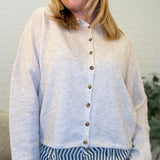 Lightweight Button Down Knit Cardigan