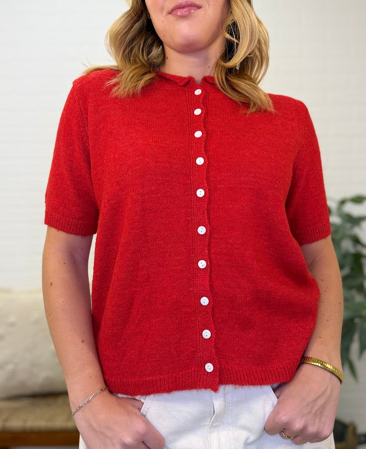 Short Sleeve Cardigan