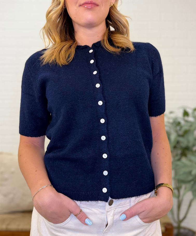 Short Sleeve Cardigan