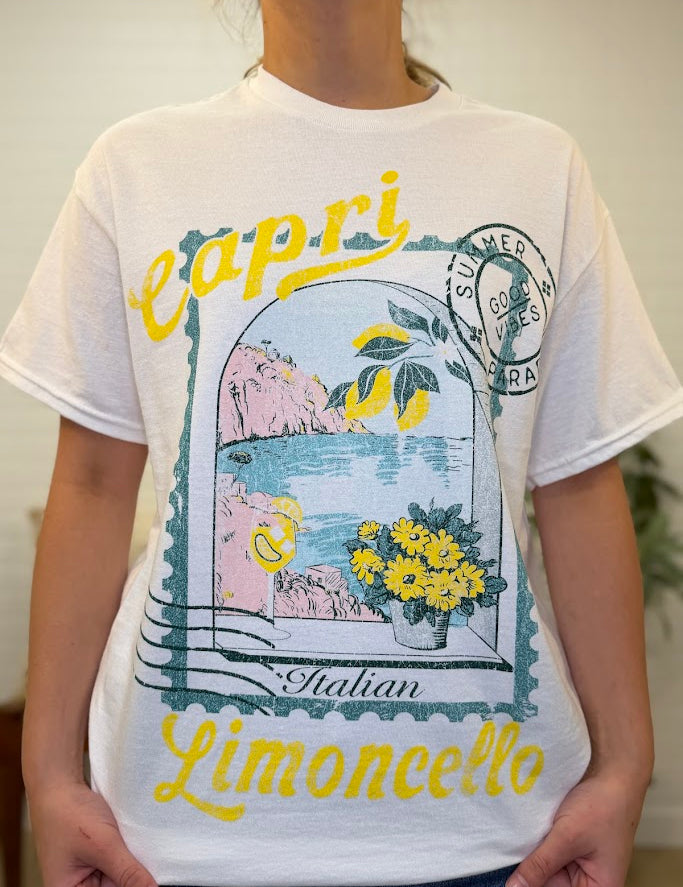 Capri Limoncello Graphic Tee
