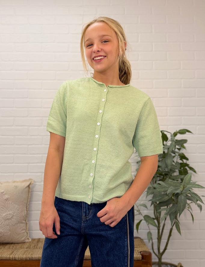 Short Sleeve Cardigan