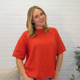 Short Sleeve Knit Top