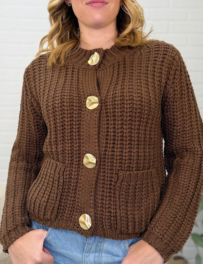 Chunky Knit Sweater Top