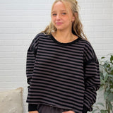 Striped Long Sleeve Top