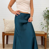 Satin Maxi Skirt